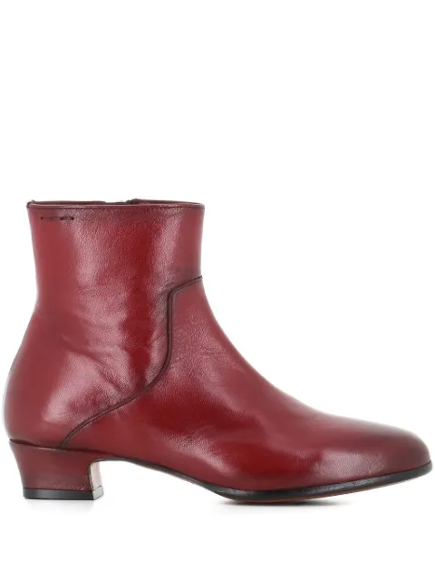 Alexander Hotto botas de piel con cierre