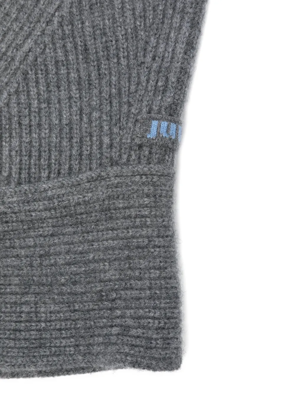 Juunj Tie-detail Beanie In Gray