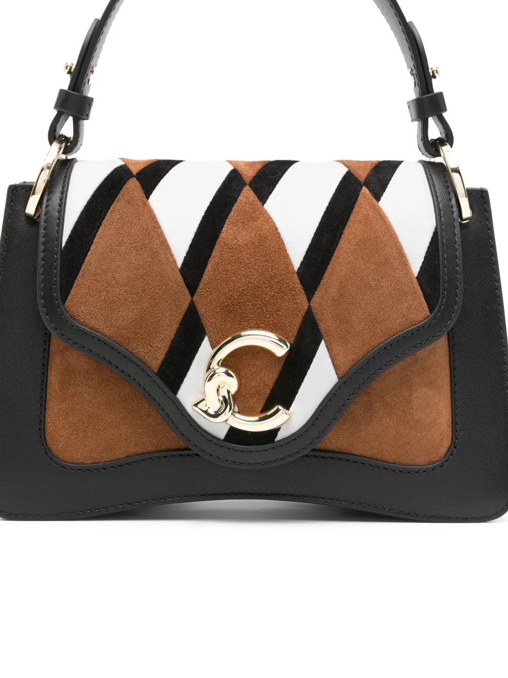 Coccinelle C-Me boekentas Bruin