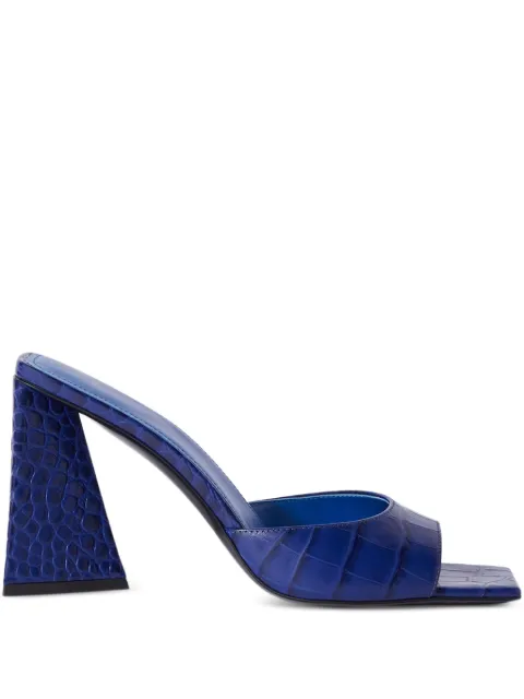 The Attico mules Mini Devon con tacón de 85mm