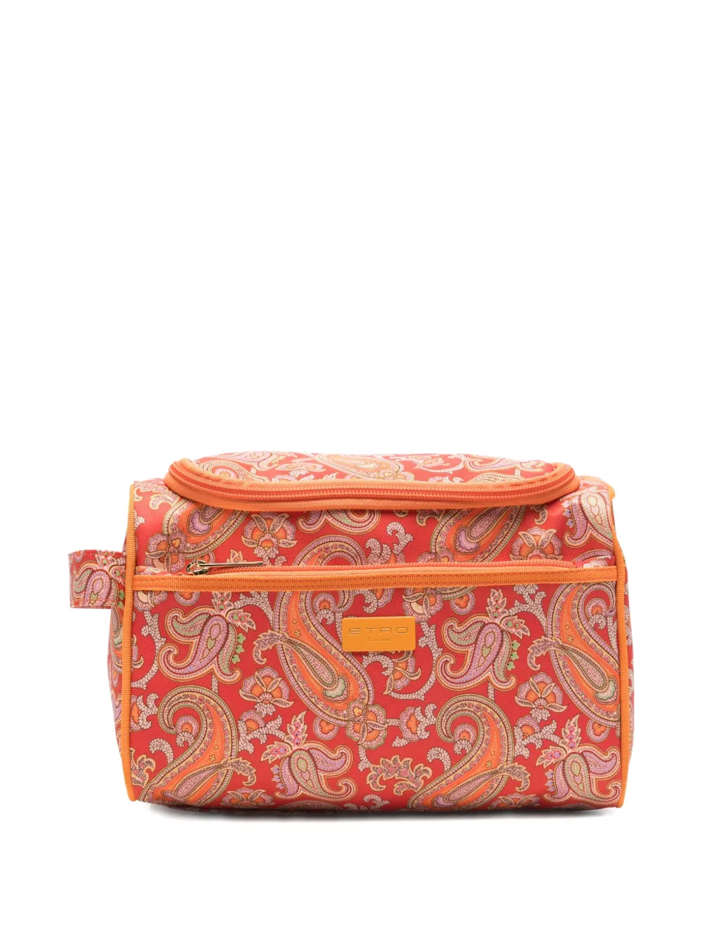 ETRO paisley-print beauty case - Rosso
