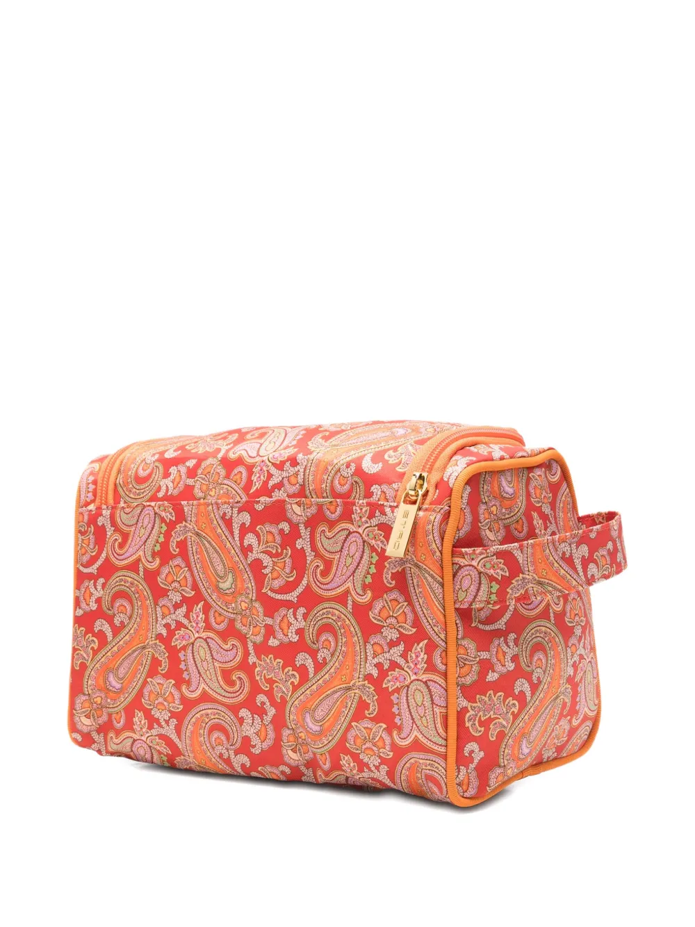 ETRO paisley-print beauty case - Rood