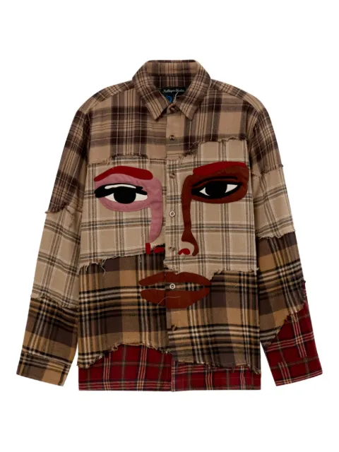 KidSuper check-pattern shirt