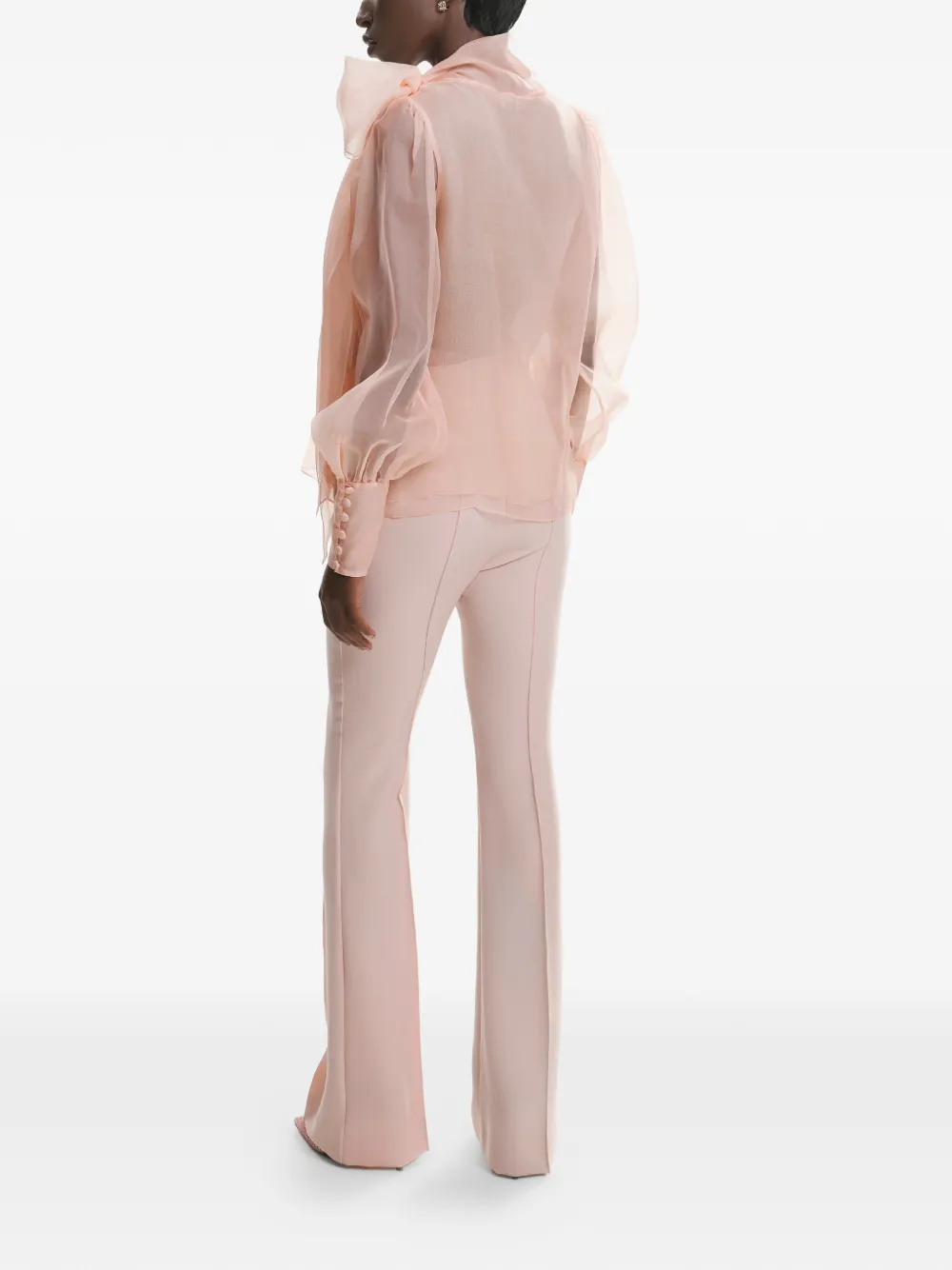  Lita Couture Ellise Long-sleeve Blouse - Pink 