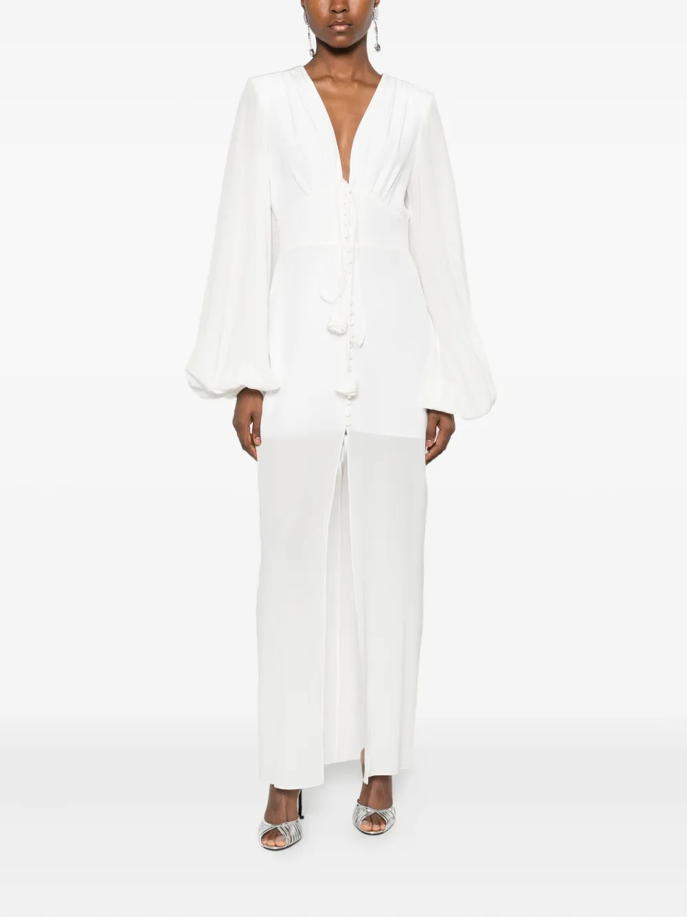 LITA COUTURE Maelle jurk - Wit