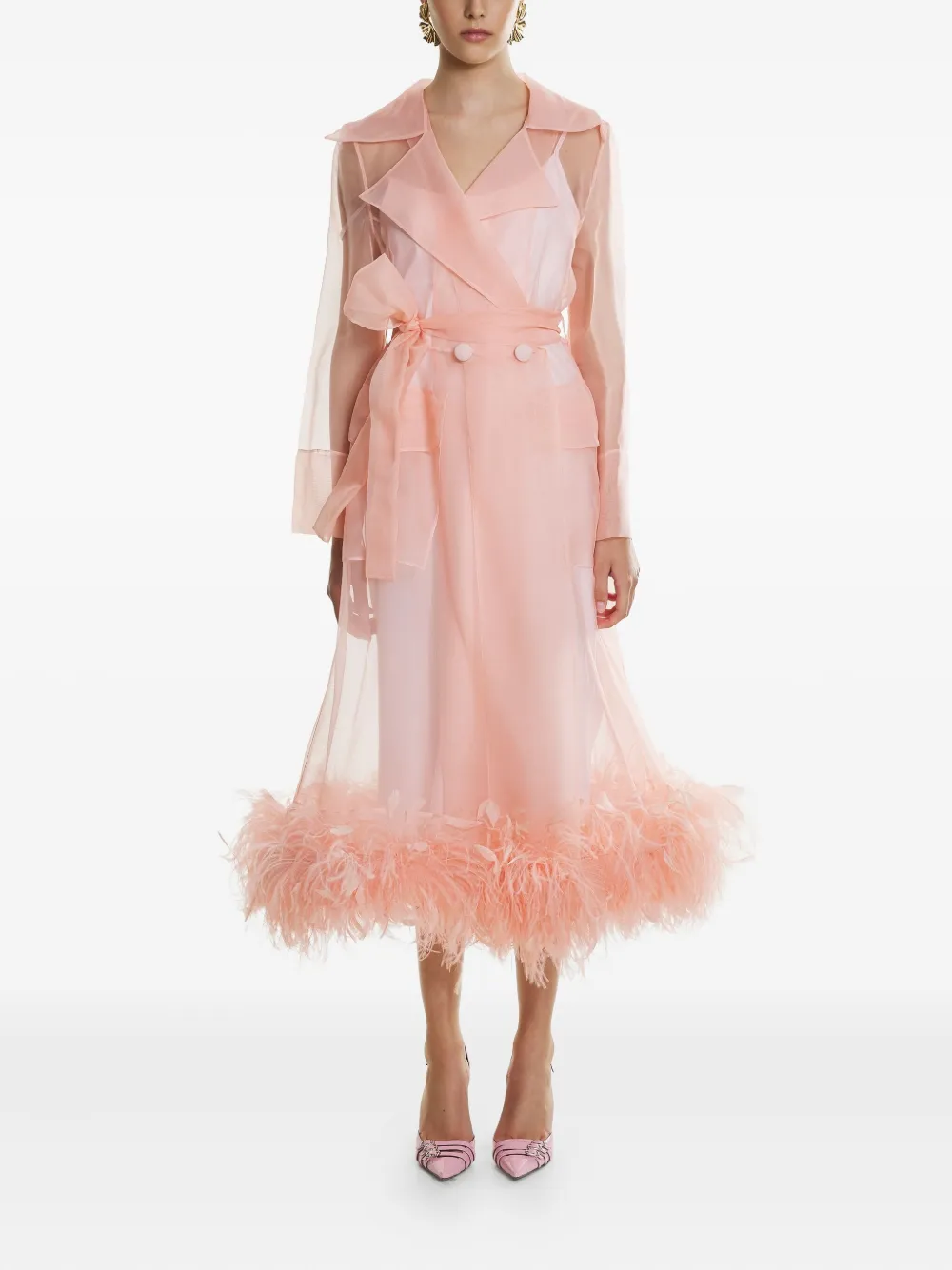 LITA COUTURE organza midi trench dress | Cocktail & Party Dresses | Image 2