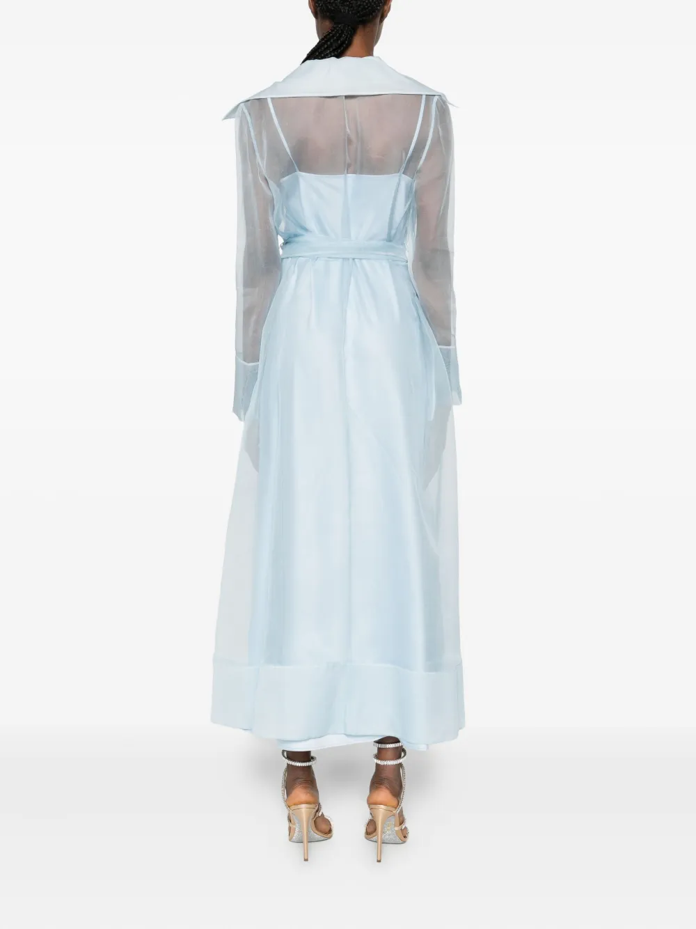 Lita Couture Clair Belted Maxi Dress In Multi
