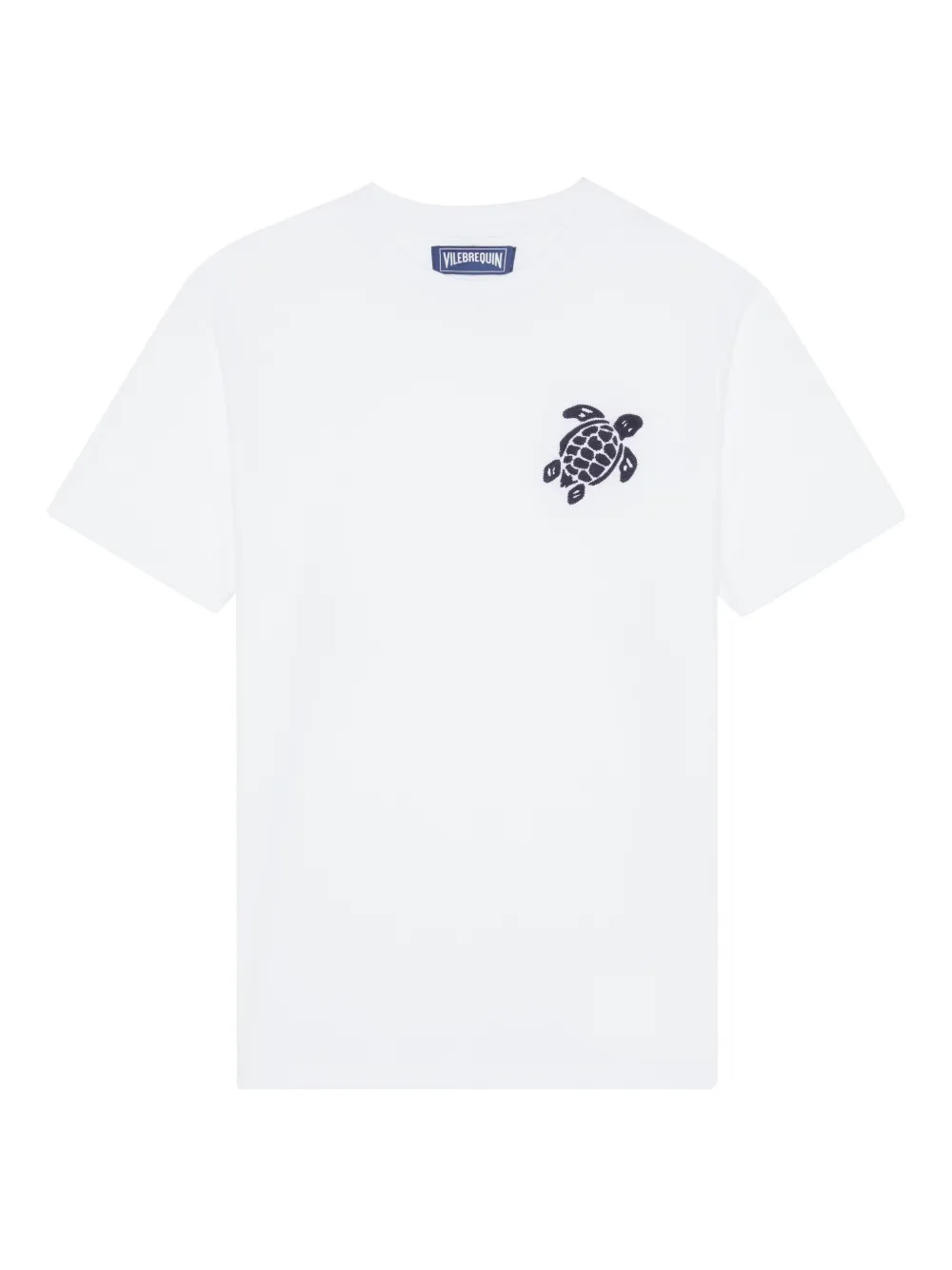 Vilebrequin playera con bordado de tortuga | blanco | Image 1