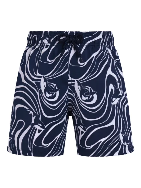 Vilebrequin Kids elasticated-waistband swim shorts