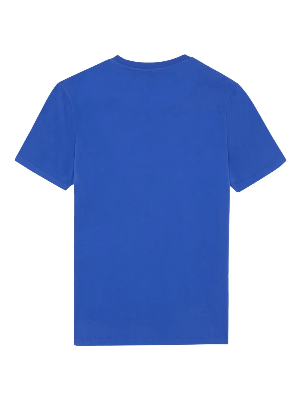Vilebrequin T-shirt met ronde hals en geborduurde schildpad Blauw