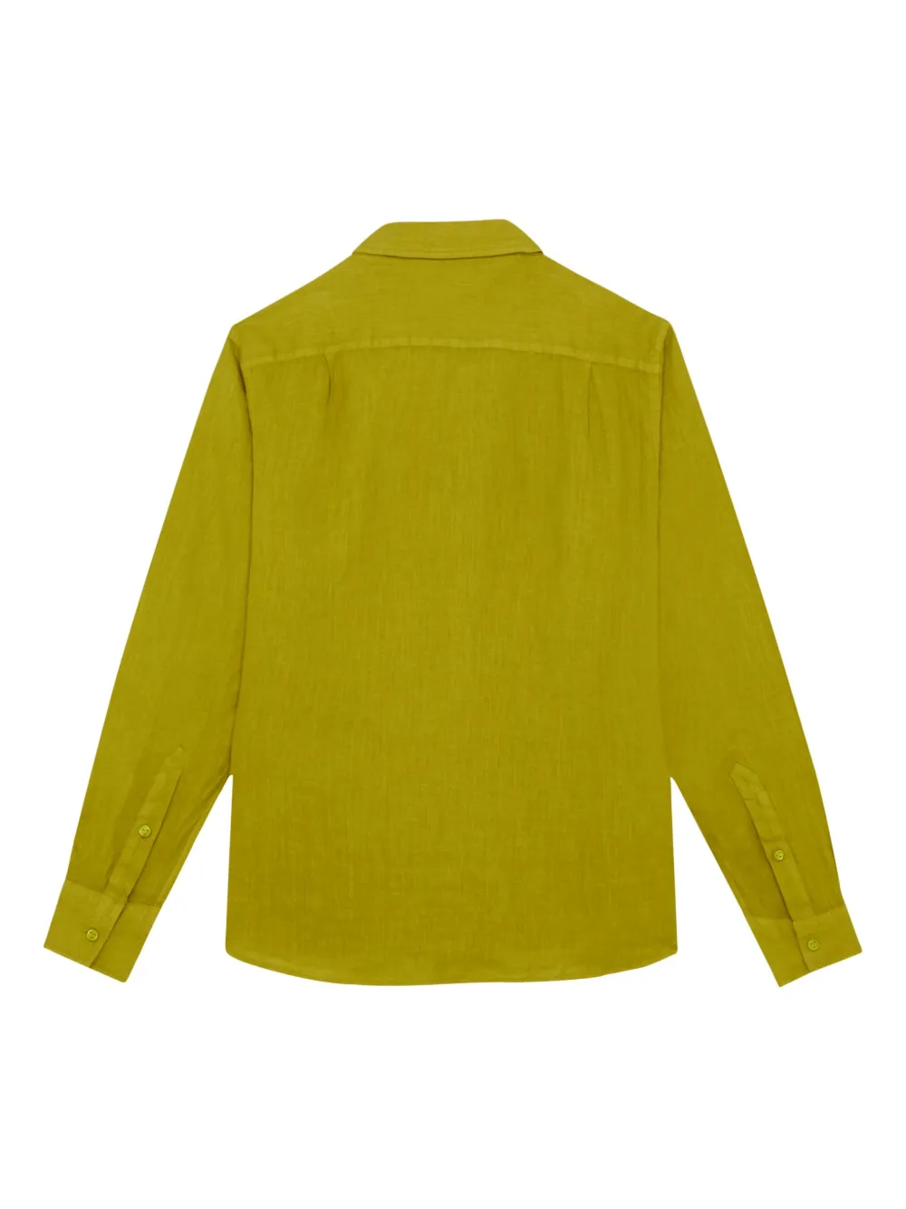 Vilebrequin chest-pocket embroidered shirt - Groen