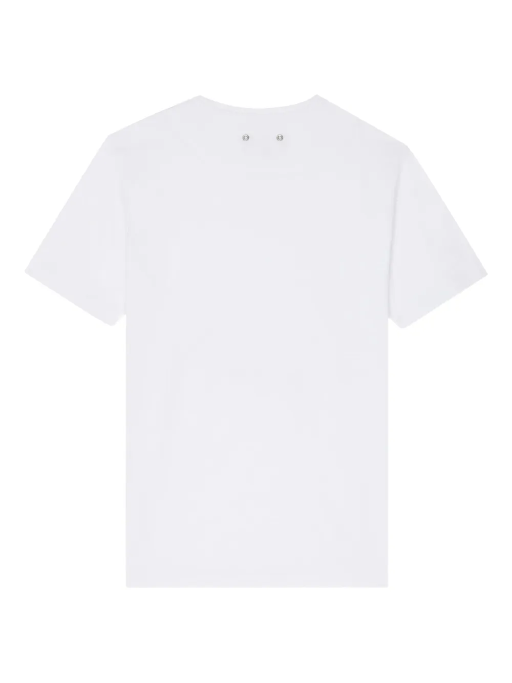 Vilebrequin T-shirt met ronde hals en walvisprint Wit