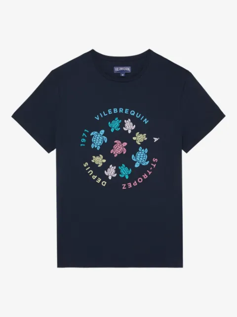 Vilebrequin t-shirt en coton à col rond