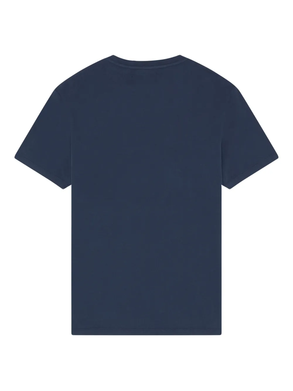 Vilebrequin T-shirt met ronde hals en geborduurde schildpad Blauw