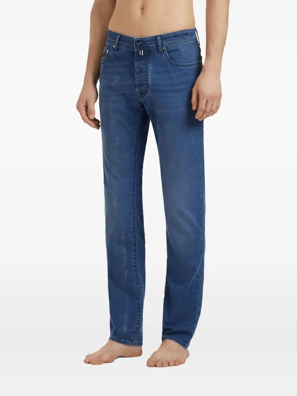 Vilebrequin five-pocket turtle jeans - Blauw