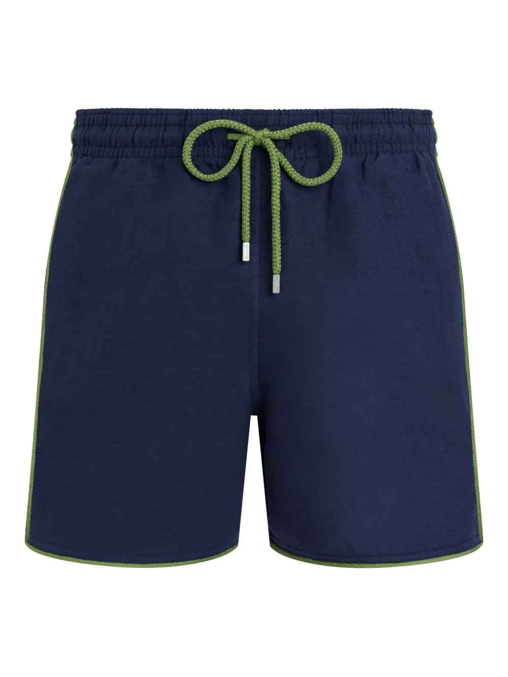 Vilebrequin drawstring piped-trim swim shorts | azul | Image 1