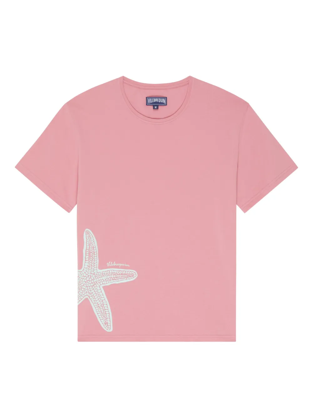 Vilebrequin starfish-detail crew-neck T-shirt | Pink | Image 1