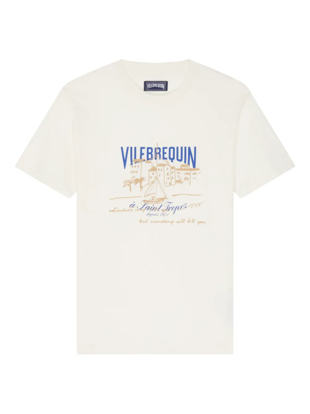 Vilebrequin playera con logo estampado | neutro | Image 1