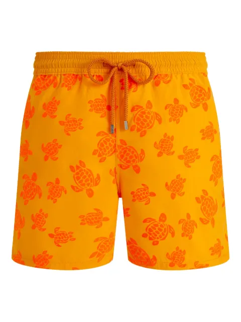 Vilebrequin turtle-print drawstring swim shorts