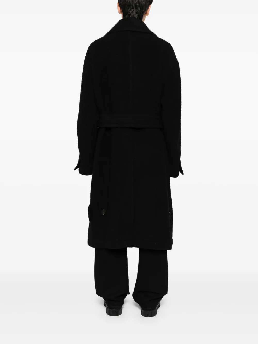 SONGZIO Jas met dubbele rij knopen Zwart