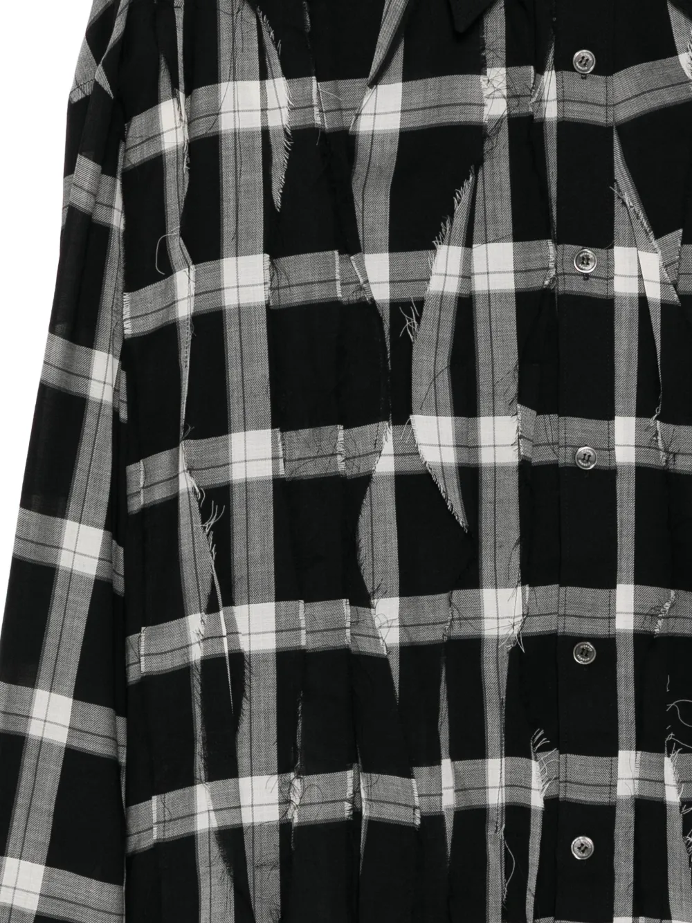 SONGZIO Geruit overhemd Zwart