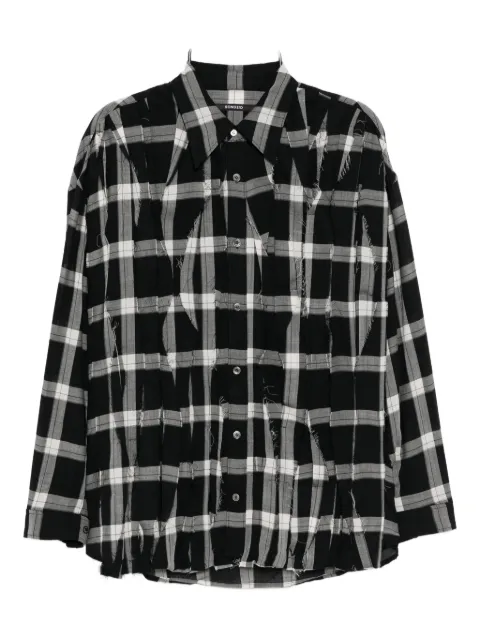 SONGZIO checkered-plaid shirt