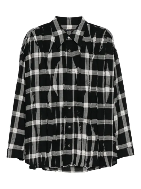 SONGZIO checkered-plaid shirt