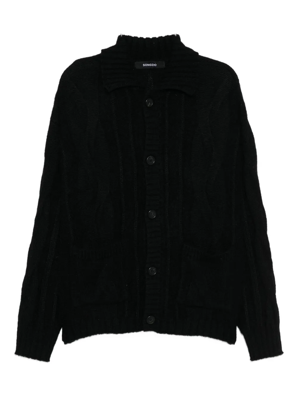 SONGZIO long-sleeved cardigan - Nero