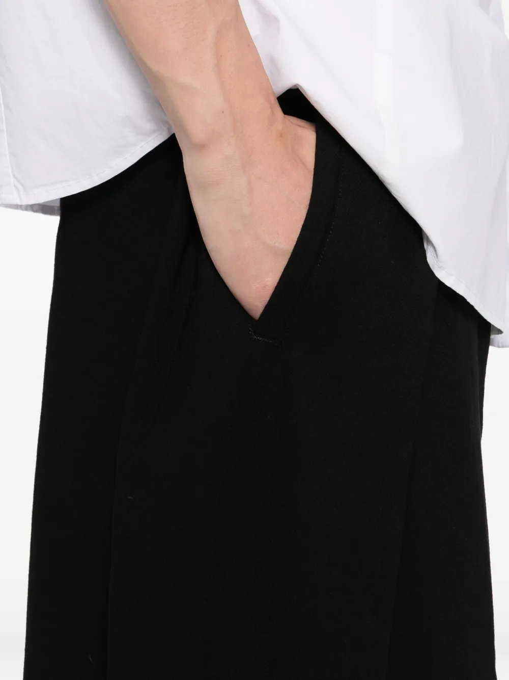 SONGZIO Broek met wijde pijpen Zwart