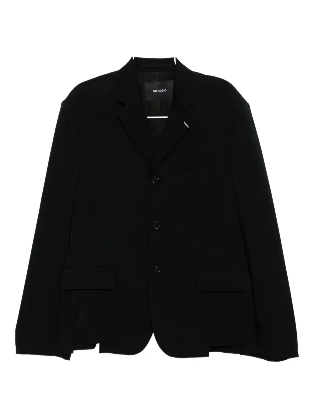 SONGZIO asymmetric jacket - Nero