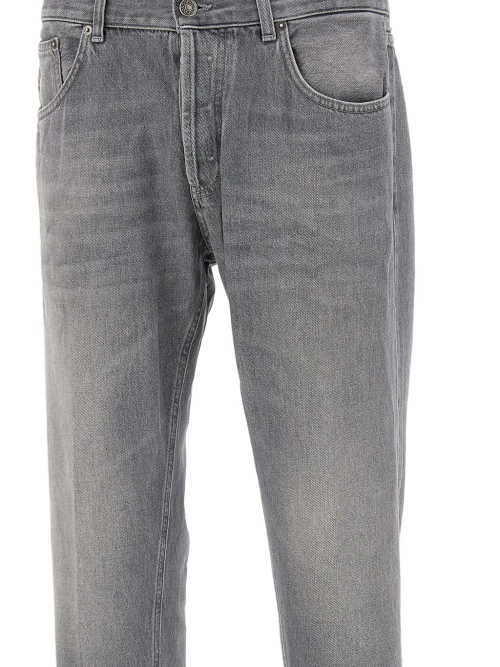 DONDUP Dian jeans met vijf zakken Grijs
