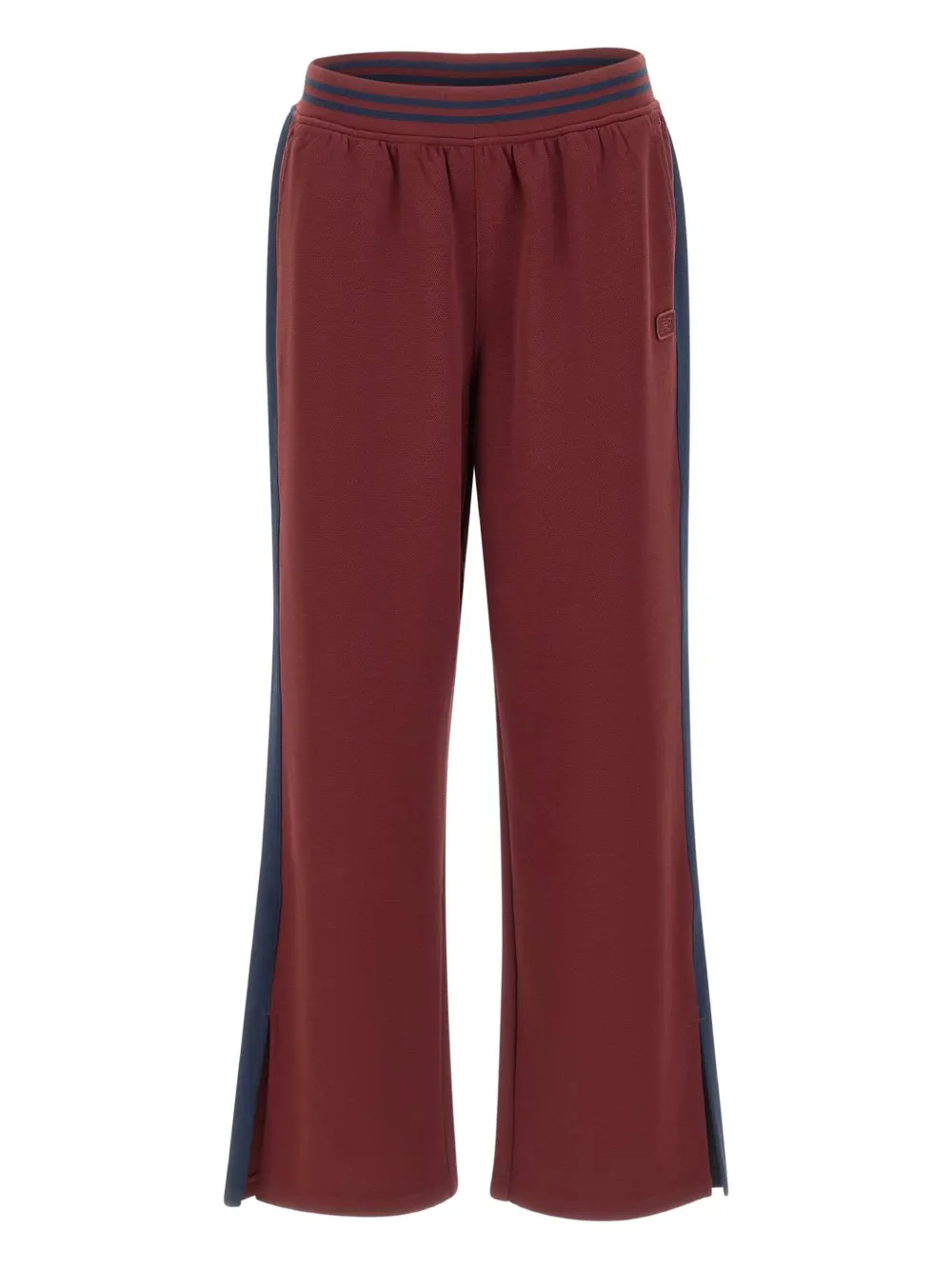 New Balance Logo-appliqué Track Pants In Red