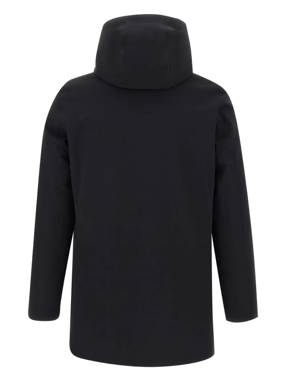 RRD Parka met drukknoopsluiting en capuchon Zwart