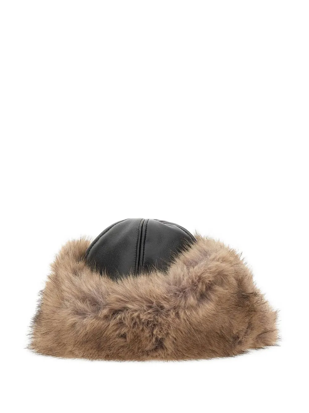 STAND STUDIO faux-fur hat - Zwart