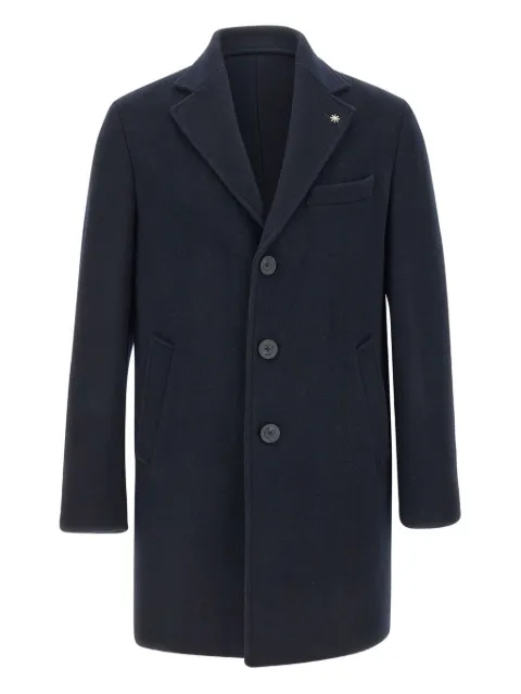 Manuel Ritz notched lapel three-button coat
