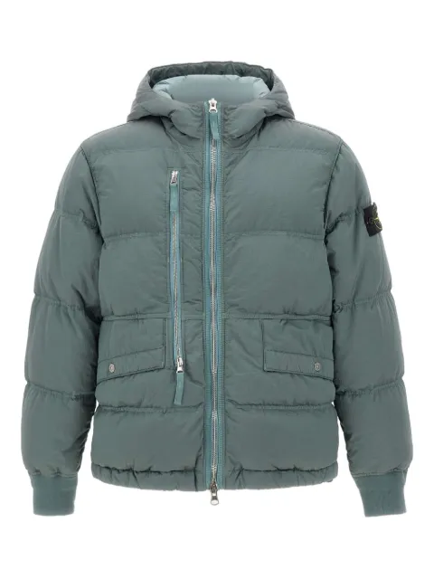 Stone Island Drawstring Hood Padded Coat