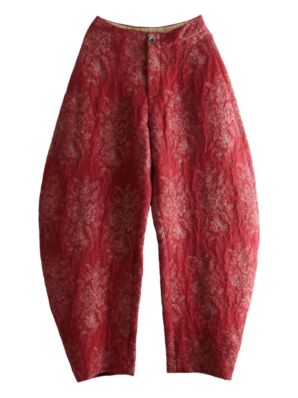 Uma Wang floral-print trousers | Red | Image 1