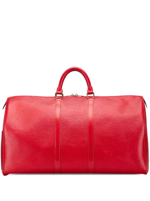 Louis Vuitton Pre-Owned bolsa de viaje Epi Keepall 55 1997