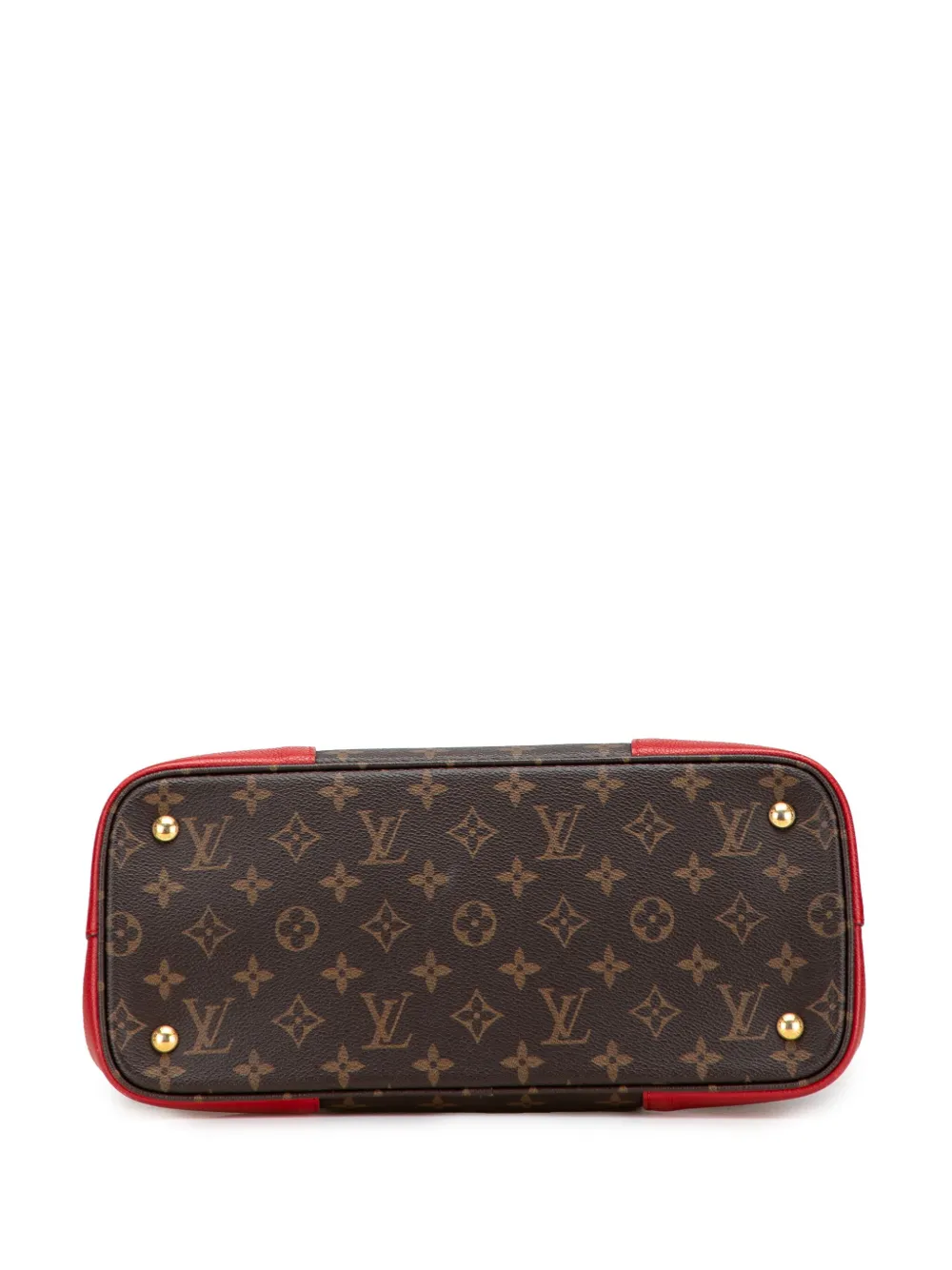 Pre-owned Louis Vuitton 2016 Monogram Flandrin Satchel In Brown