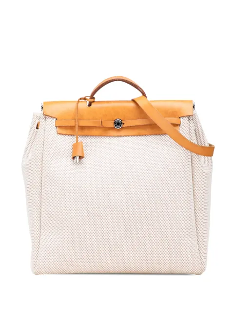 Hermès Pre-Owned 2003 Toile Herbag MM satchel