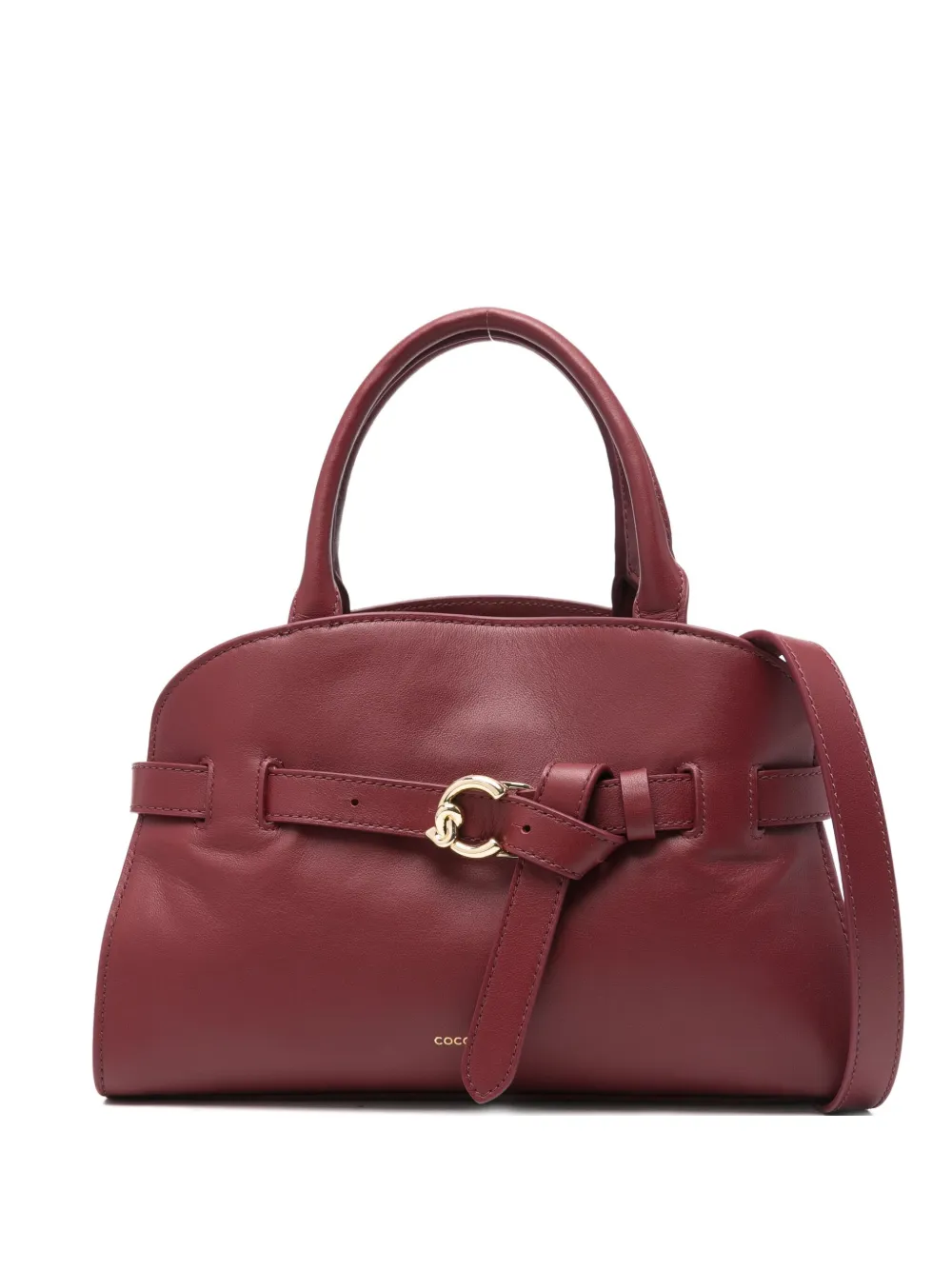 Coccinelle Small Sabine Tote Bag In Red