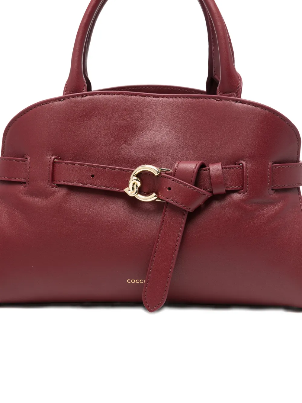 Coccinelle Small Sabine Tote Bag In Red