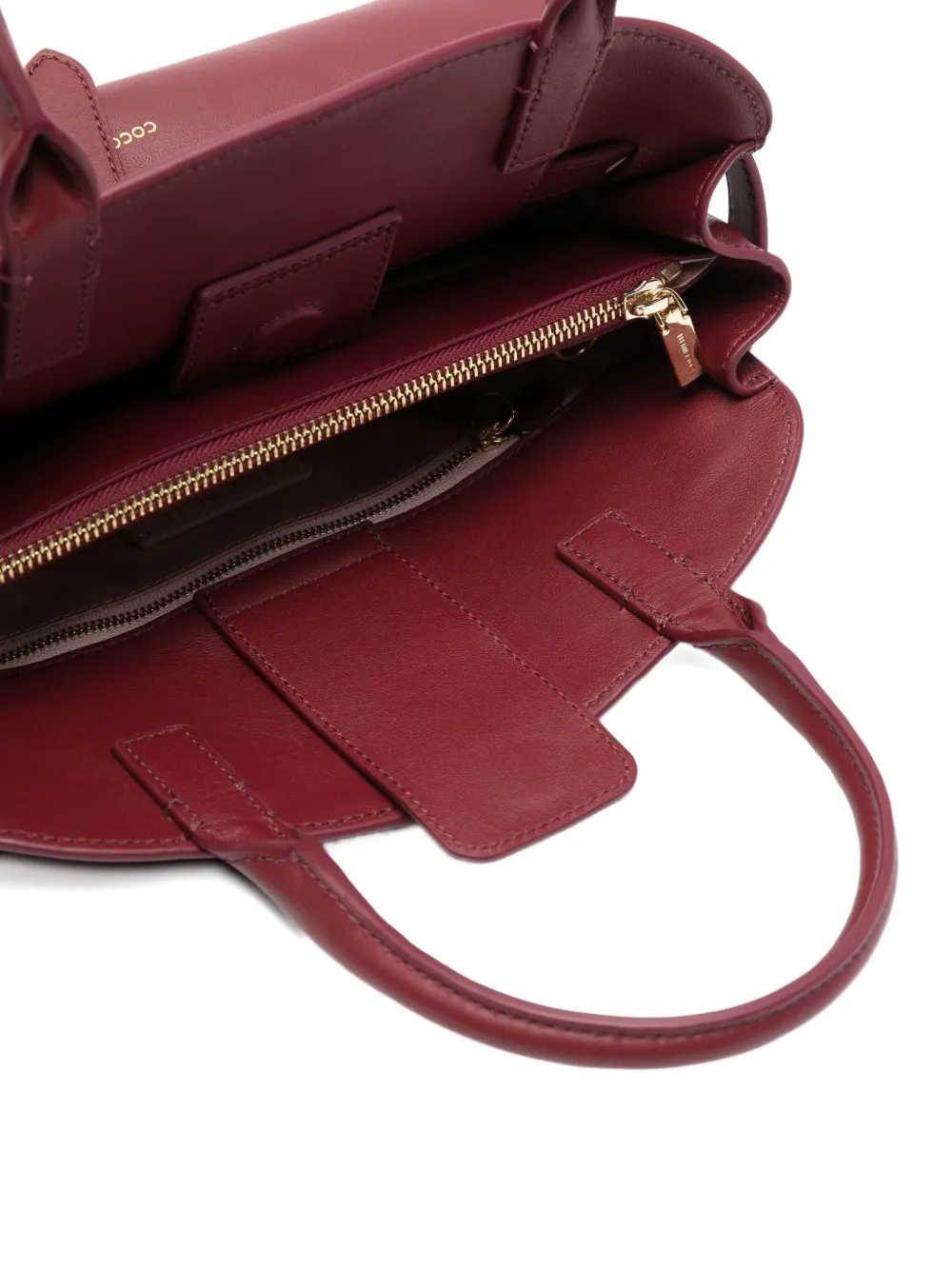 Coccinelle Small Sabine Tote Bag In Red