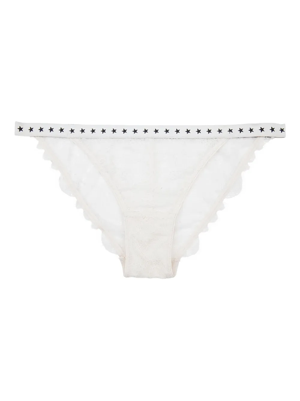 Love Stories Wild Rose lace briefs - Bianco
