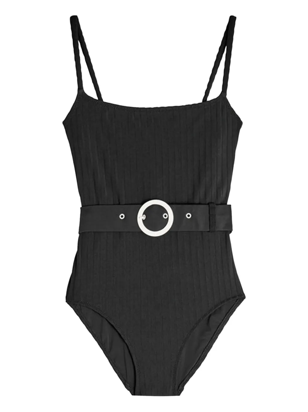 Solid & Striped The Nina Belted Swimsuit In Multi