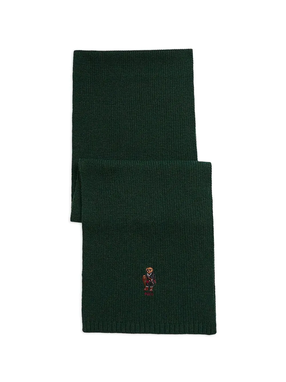 Polo Ralph Lauren Sciarpa con ricamo - Verde
