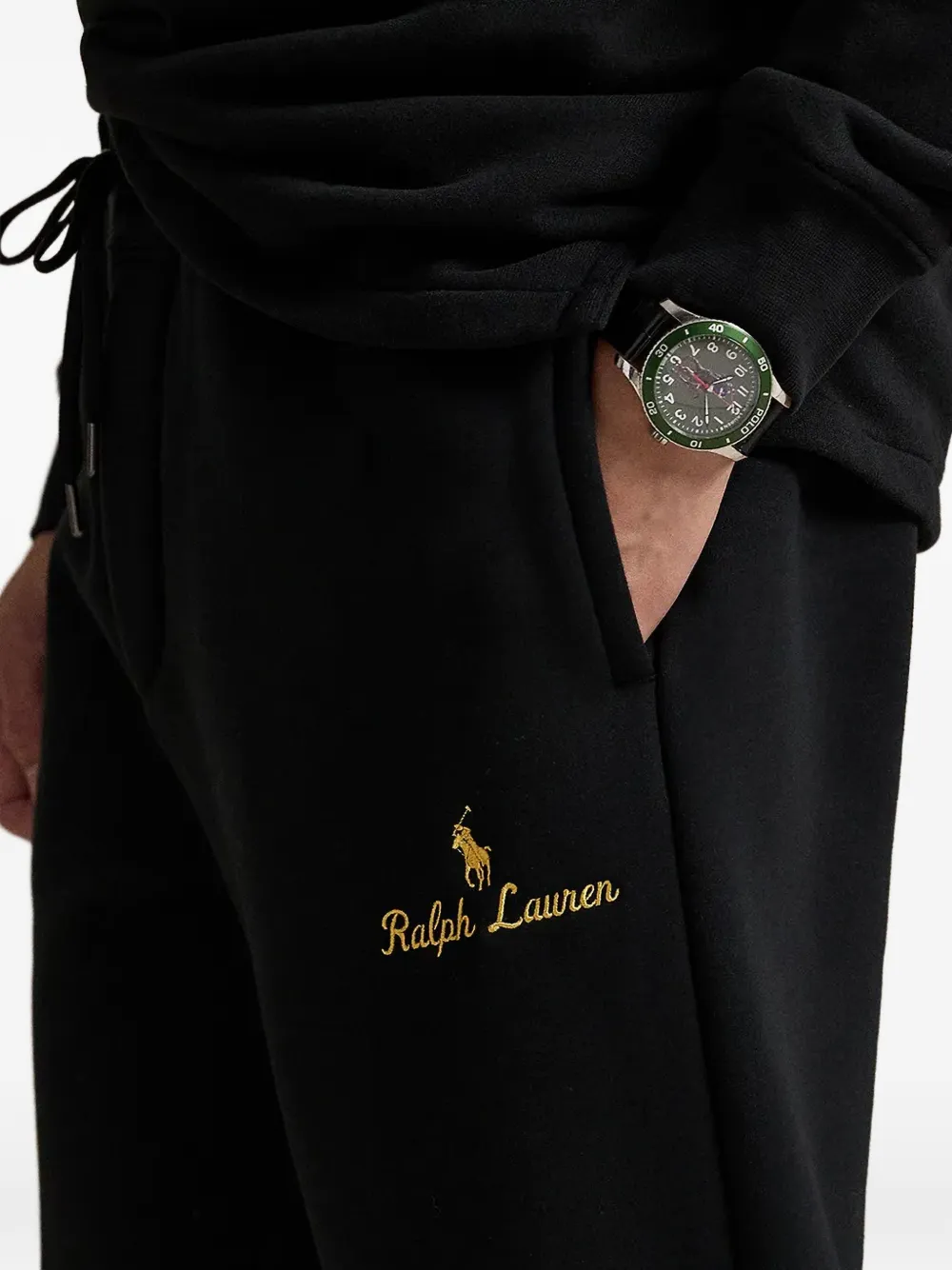 Polo Ralph Lauren Trainingsbroek met trekkoord Zwart
