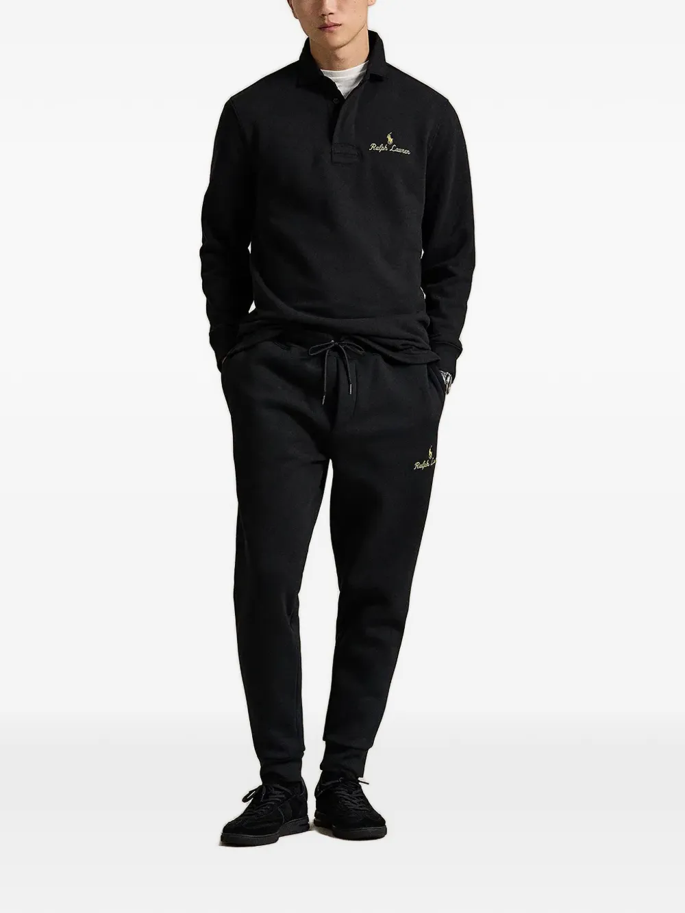 Polo Ralph Lauren Trainingsbroek met trekkoord Zwart