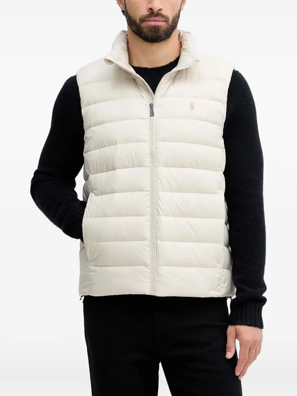 Polo Ralph Lauren Zip-fastening Gilet In Neutral