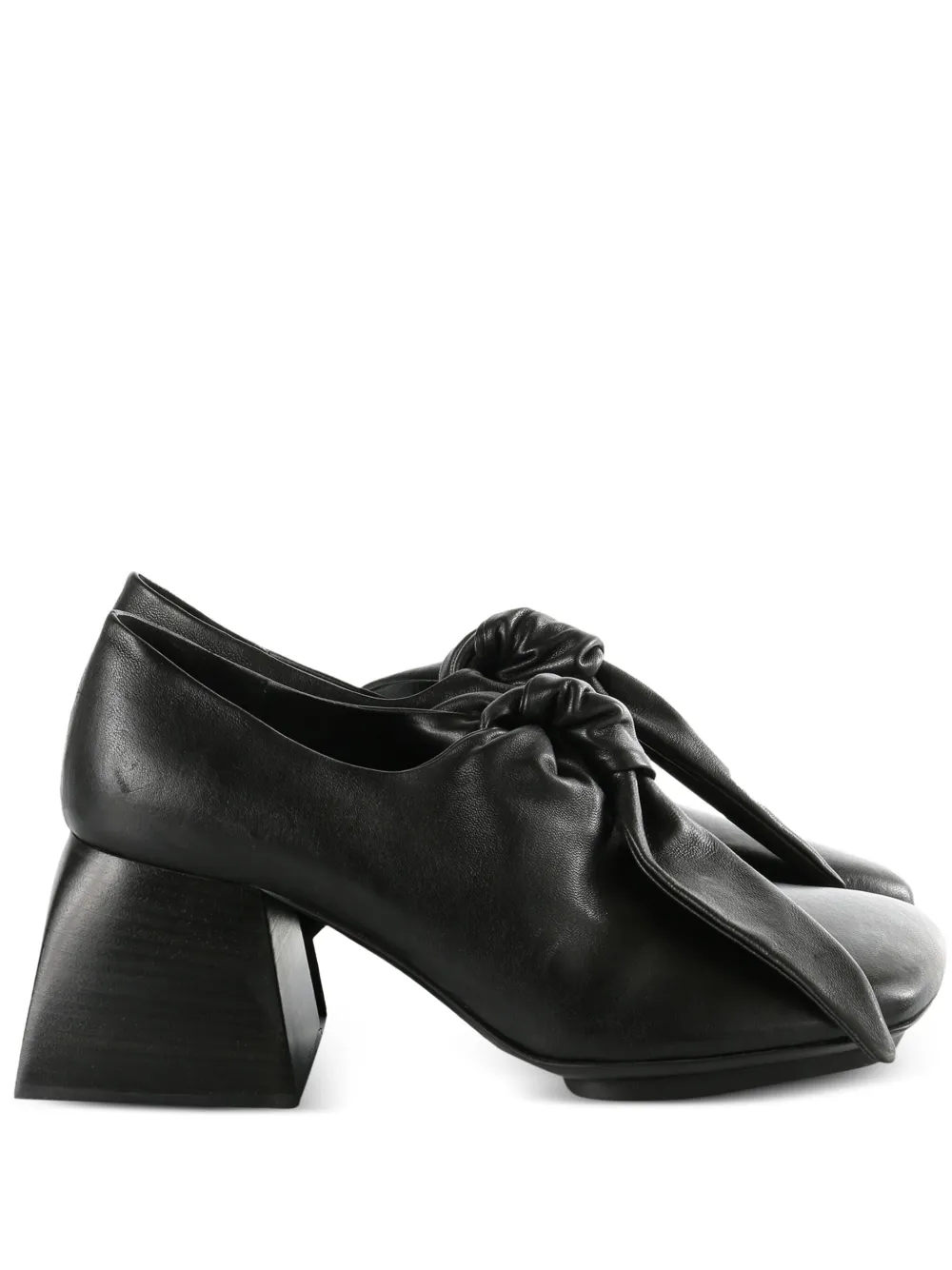 Uma Wang square-toe knotted mules | noir | Image 1